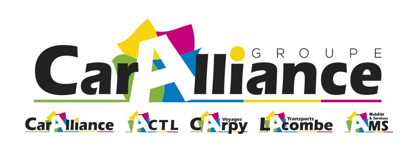 Logo Caralliance et ses 5 sociétés, page Séméac