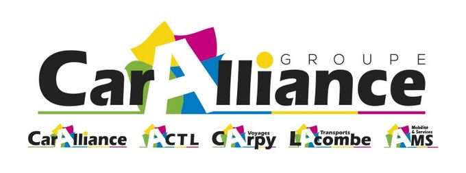 Logo du Groupe Caralliance et ses 5 sites d'exploitation