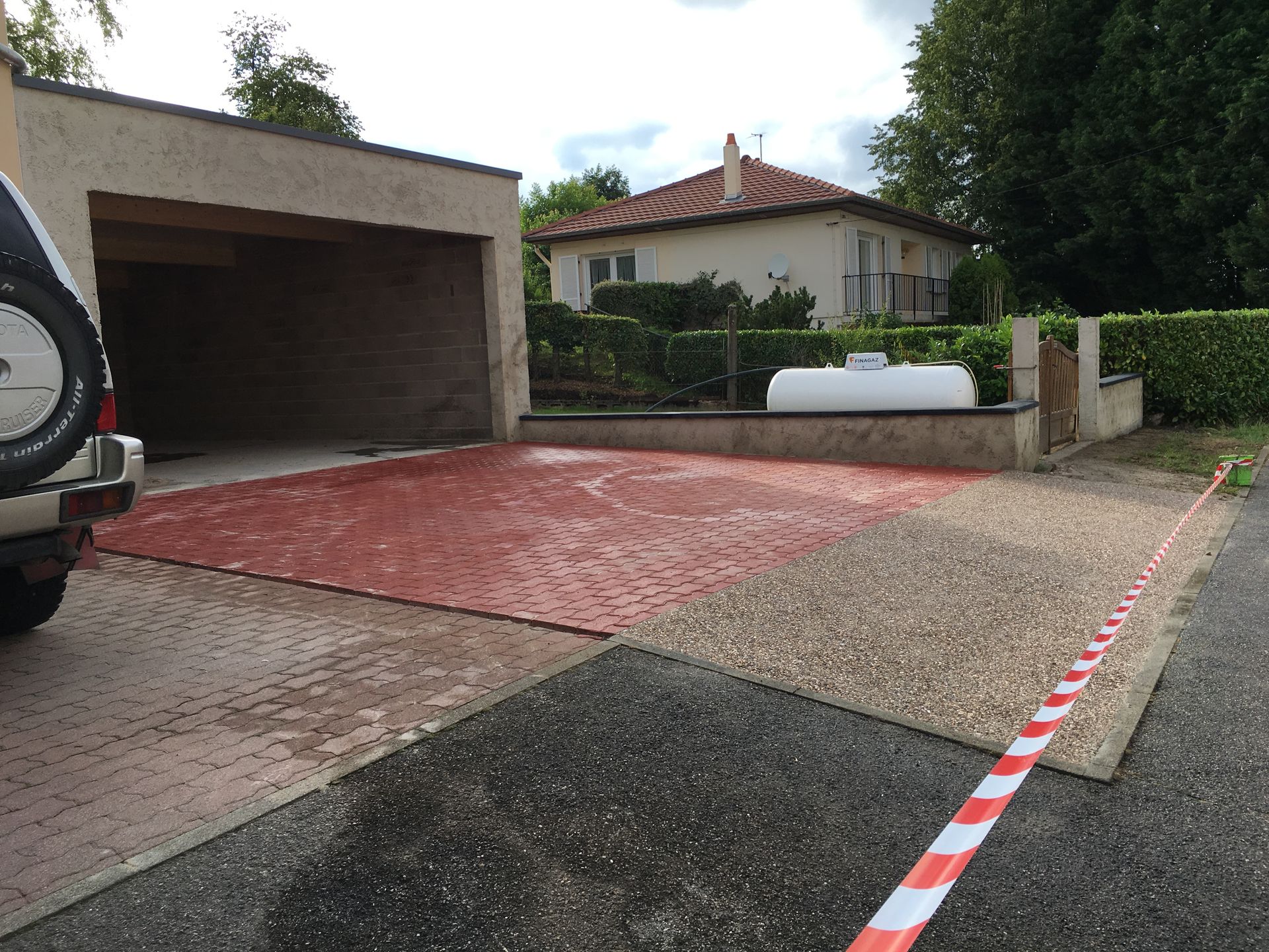 Travaux d'extension