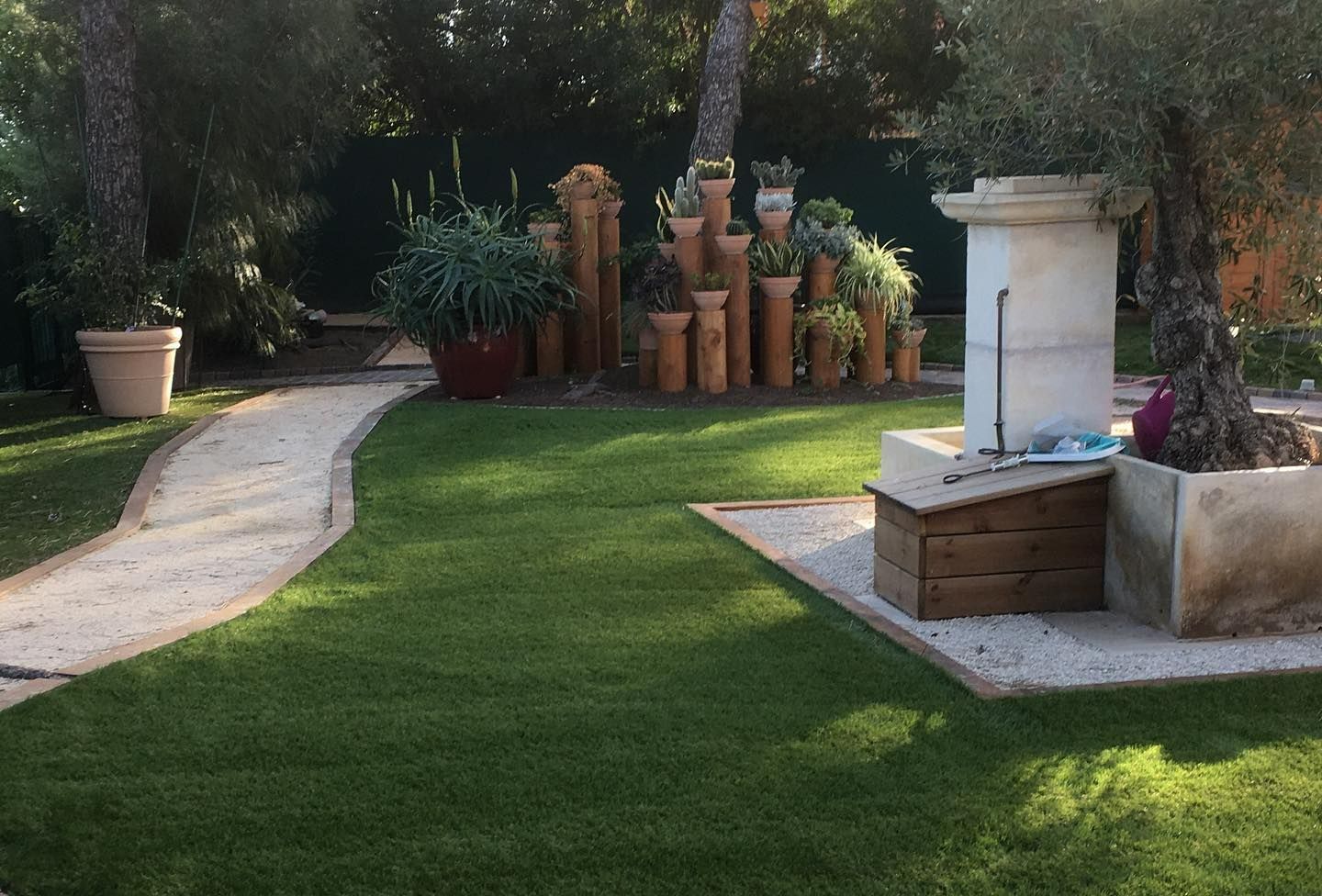 Création de pelouse