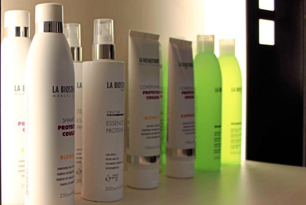 La Biosthetique Produkte auf einem Regal