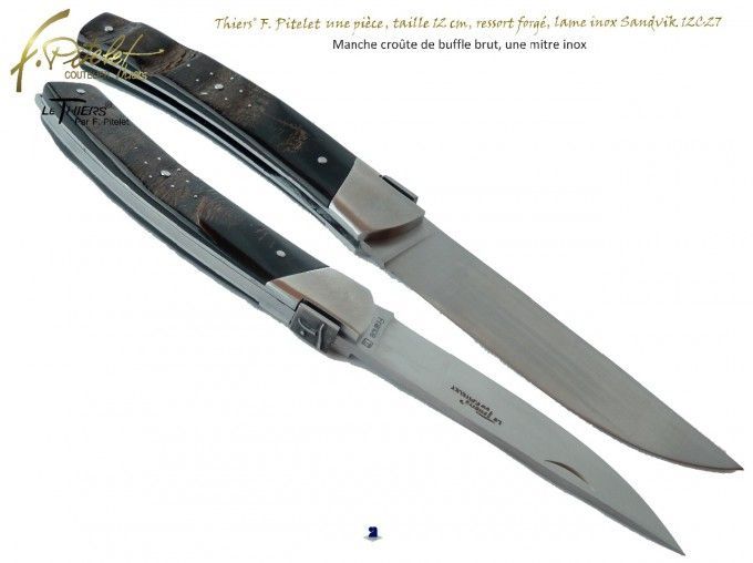 Couteau manche buffle