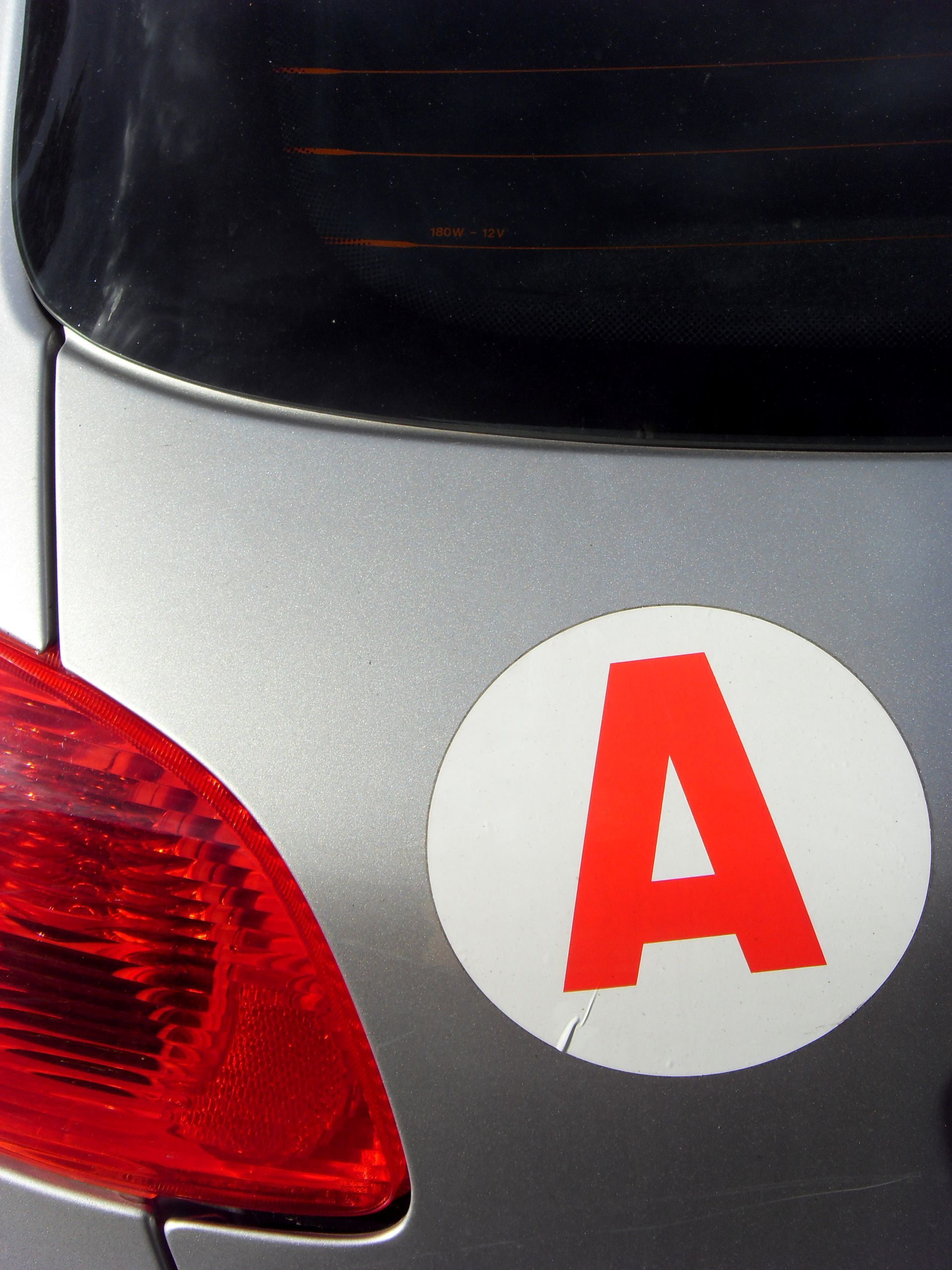 Apprenti conducteur A