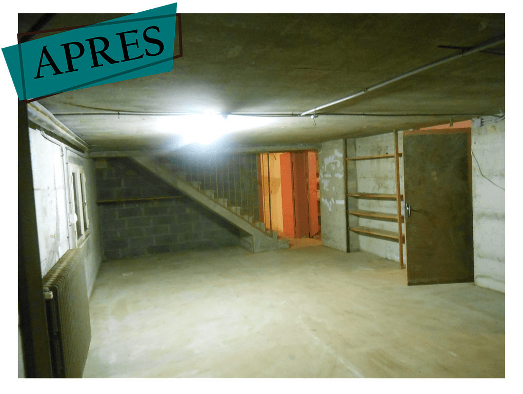 Cave vidée - avant