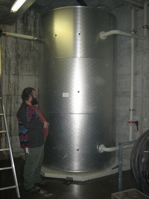 Besse et Vial Sàrl - Raccordements cuve eau chauffage - Step de Bagnes