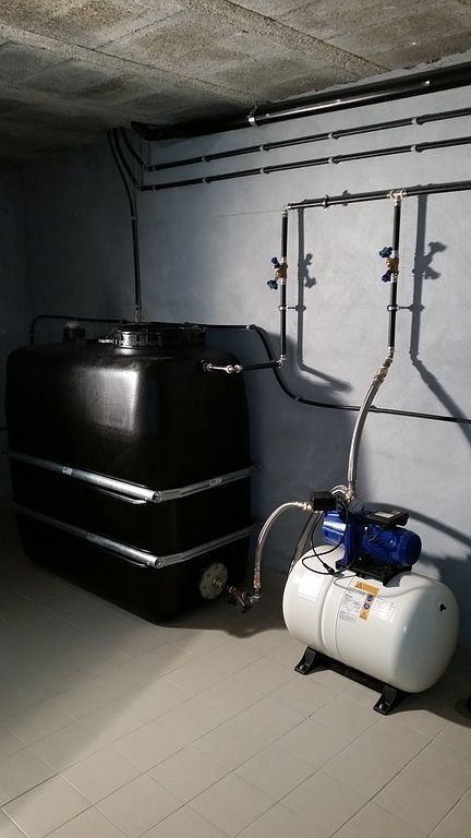 Besse et Vial Sàrl - Citerne à eau et pompe à surpression: Lourtier