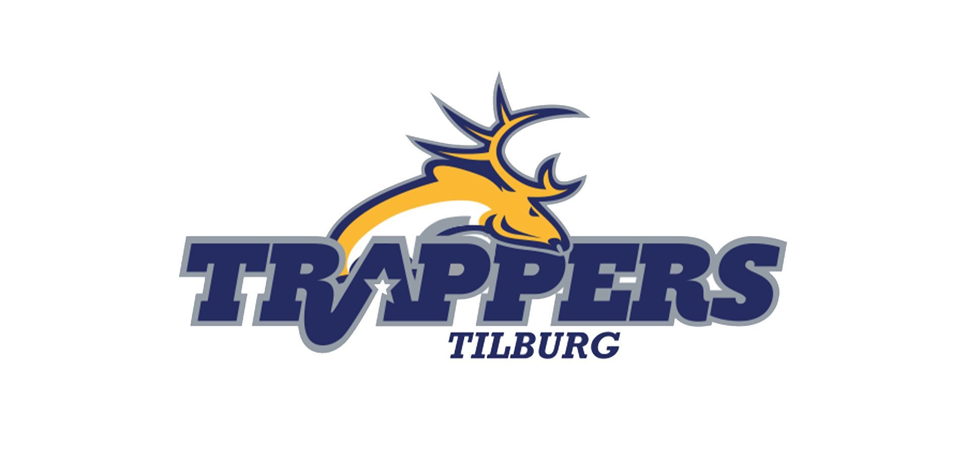 Auf dem Logo der Trappers Tilburg ist ein Hirsch abgebildet.