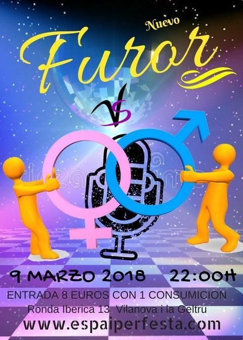 Cartel anunciando el evento 