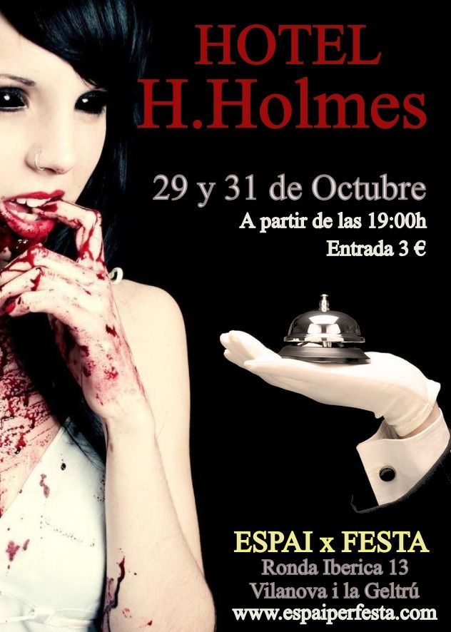 Cartel para un evento de Halloween 