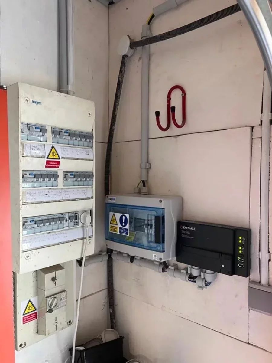 Un tableau éléctrique