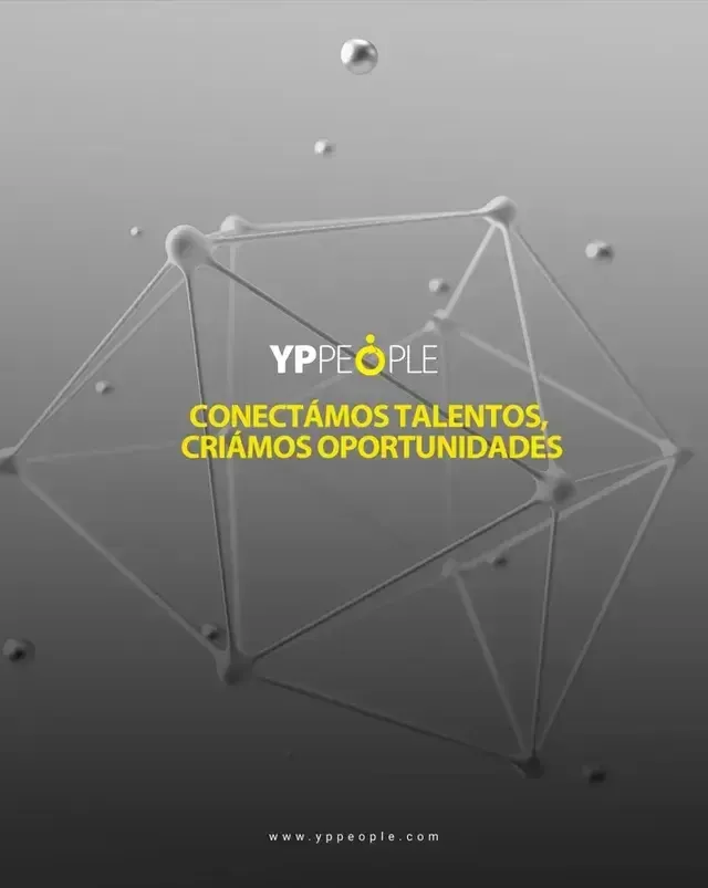A poster for yppeople connectamos talentos criamos oportunidades