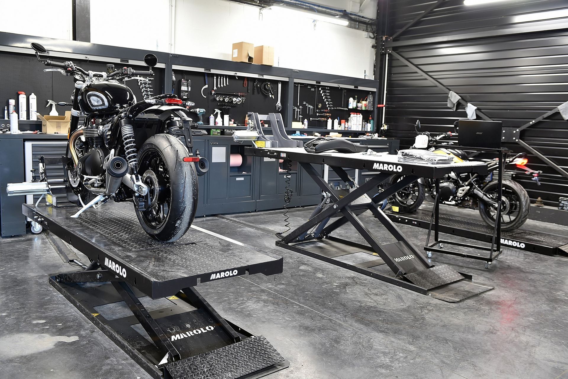 Atelier de réparation d'Equip'Moto50