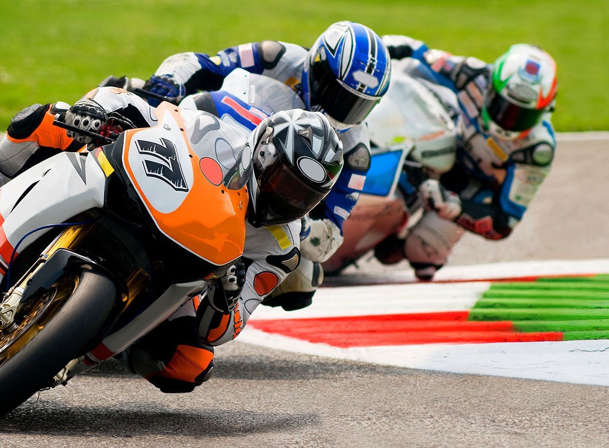 Course de moto