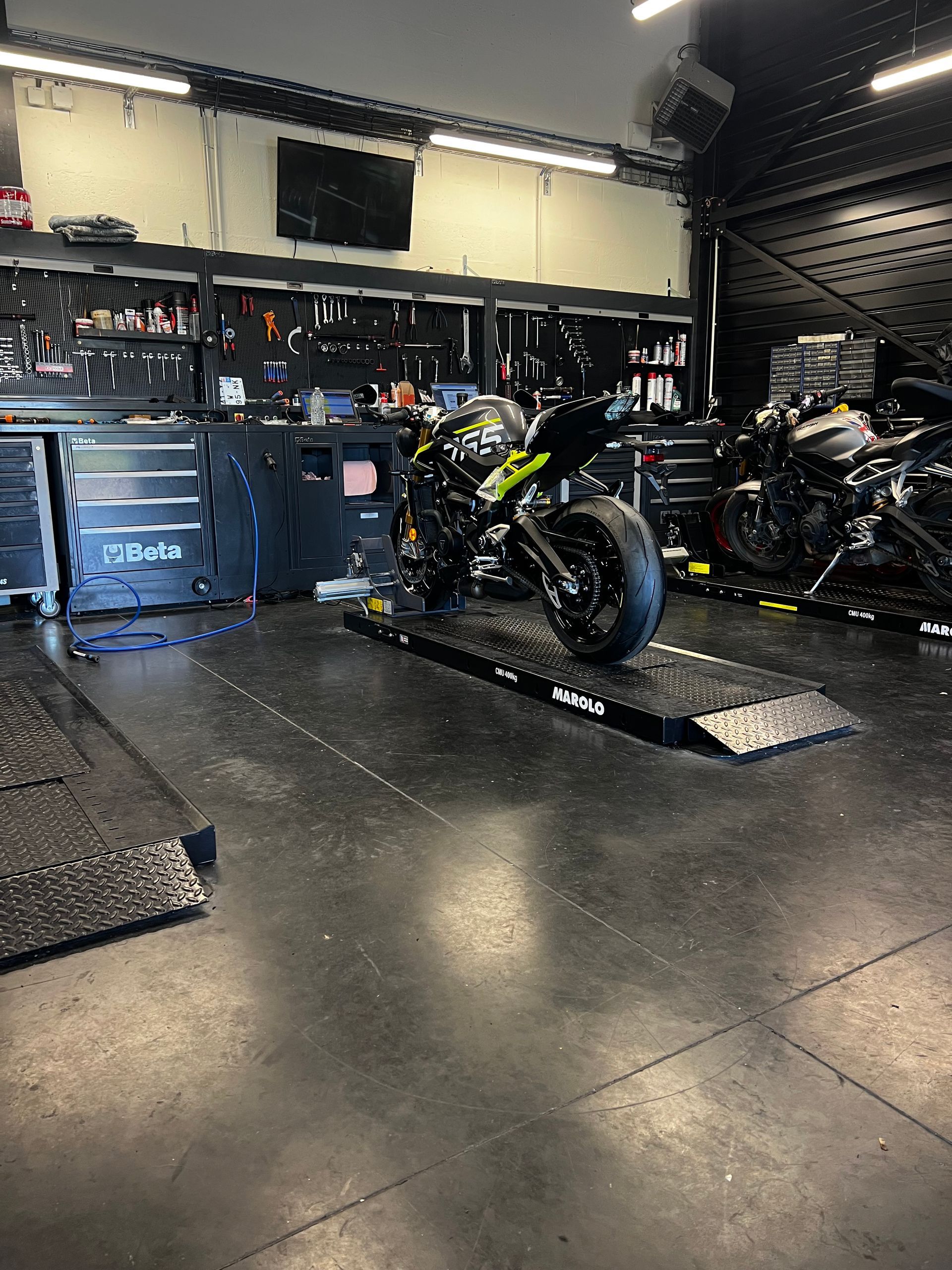 Atelier de réparation d'Equip'Moto50