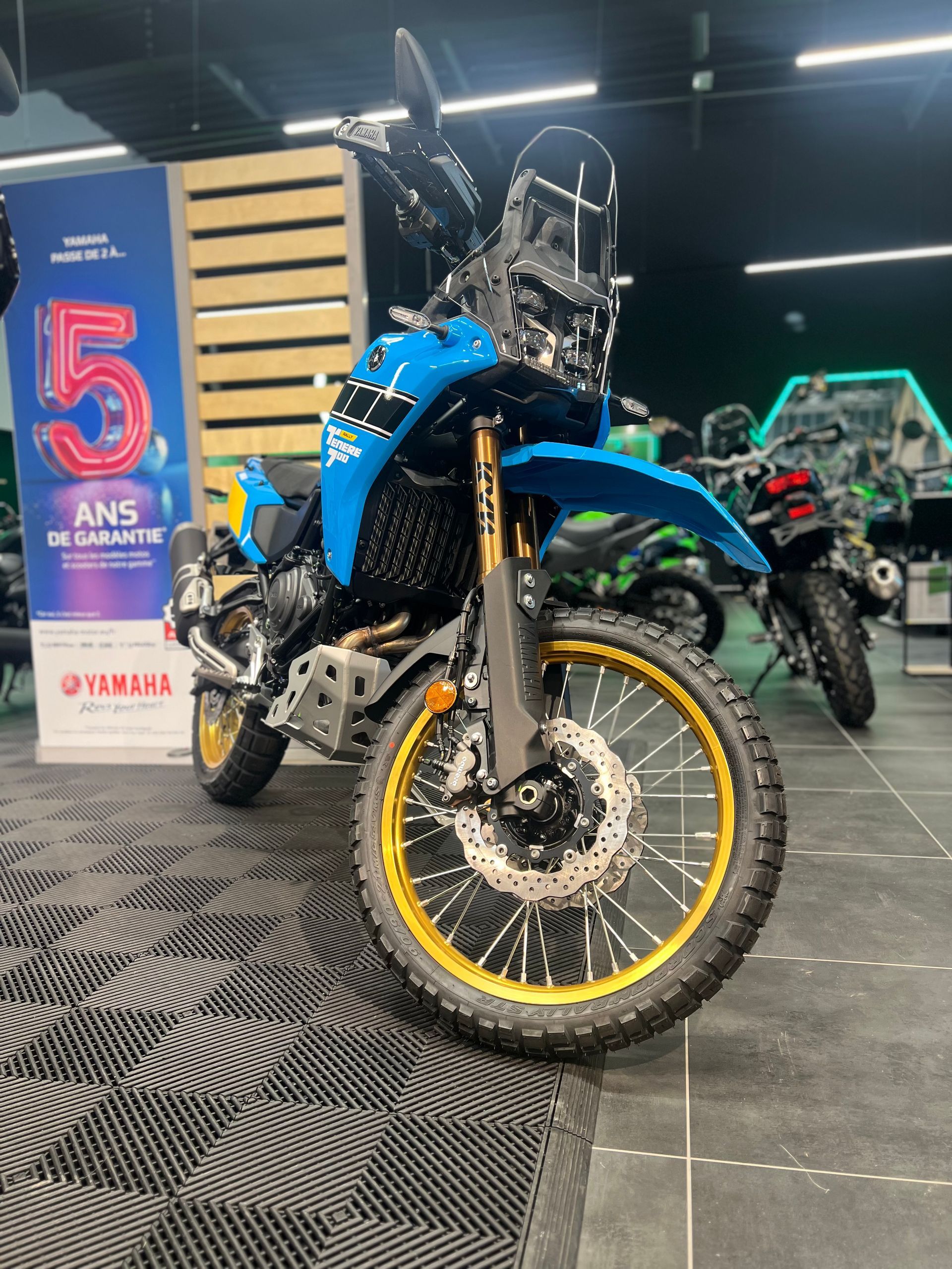 Stand Yamaha magasin EQUIP'MOTO50