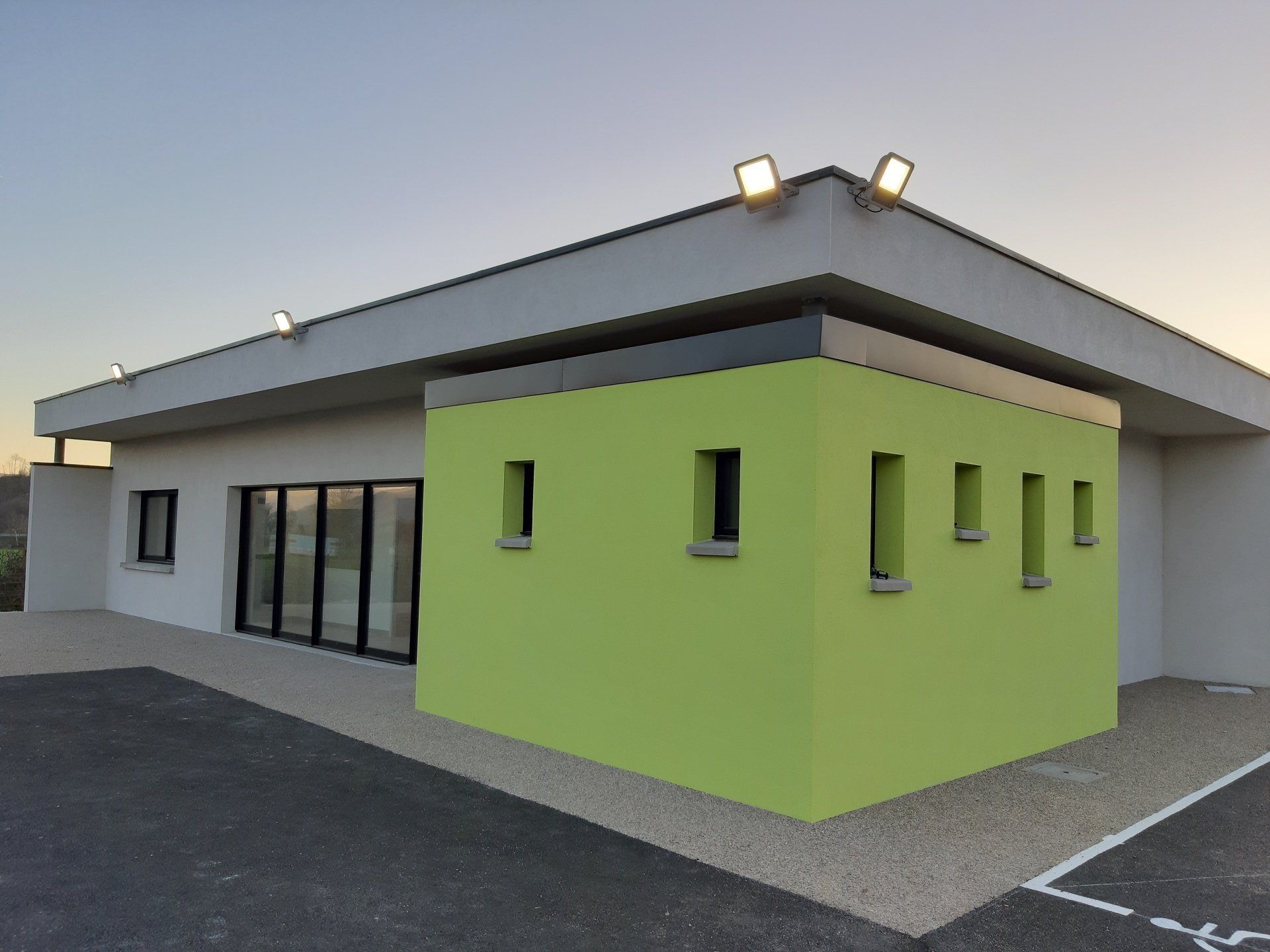 Installation d'éclairage extérieur