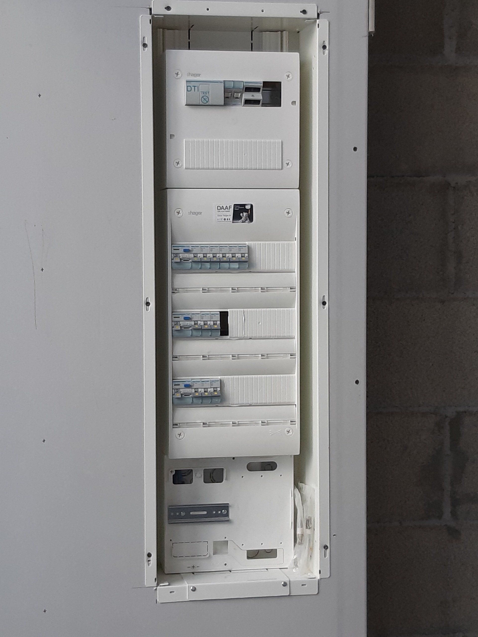 Un tableau électrique