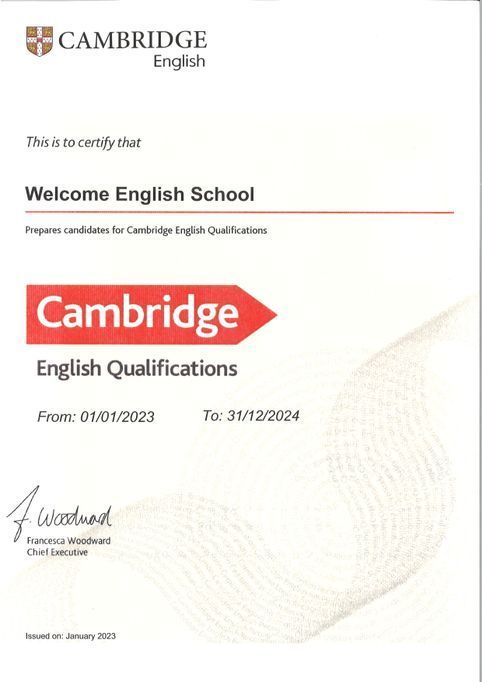 Un certificado que dice 