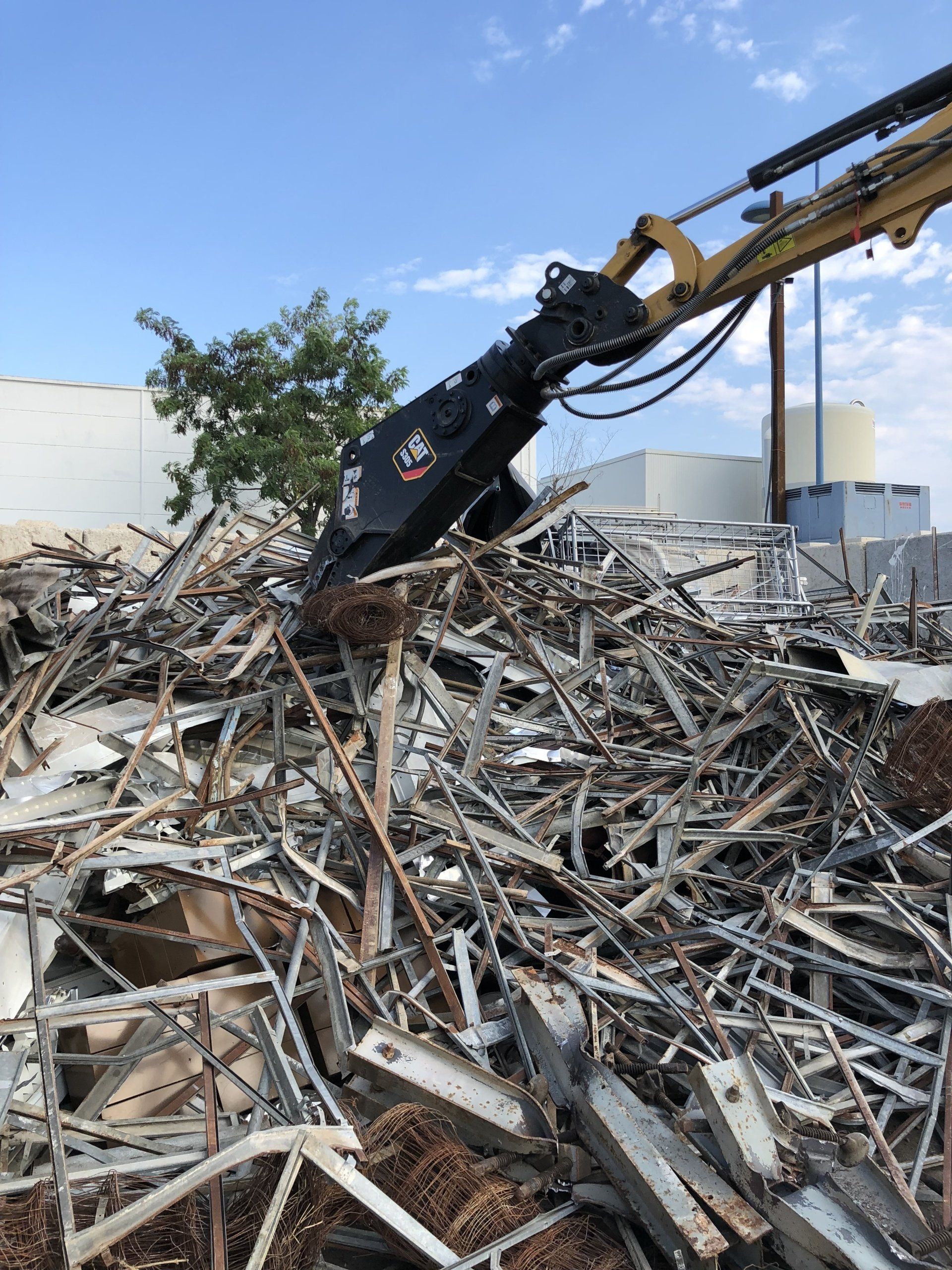 Déchets de ferraille diverse