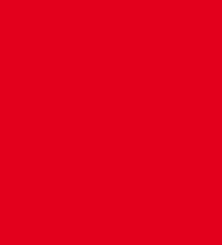 Fond rouge.