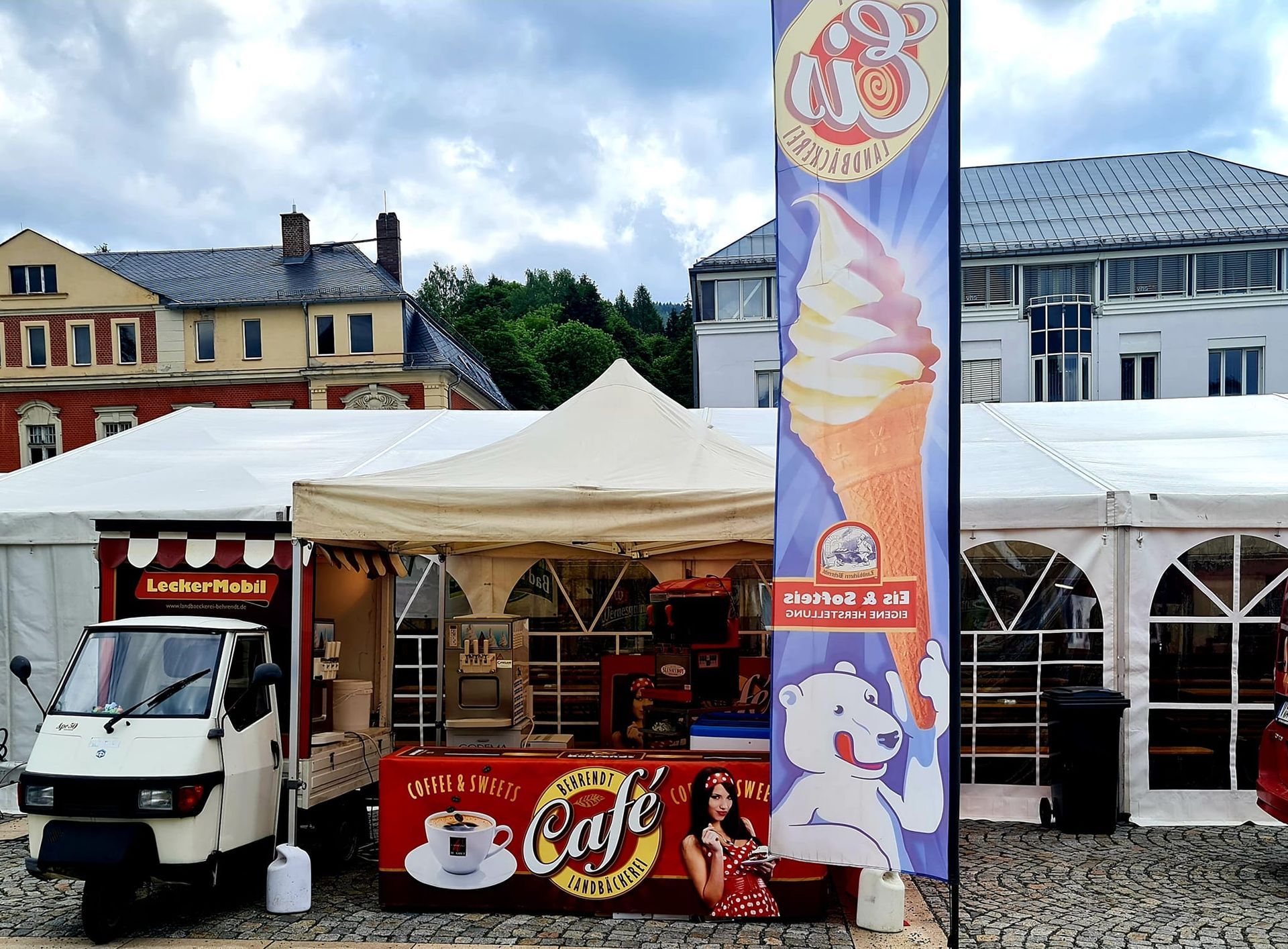 Stand der Landbäckerei Behrendt