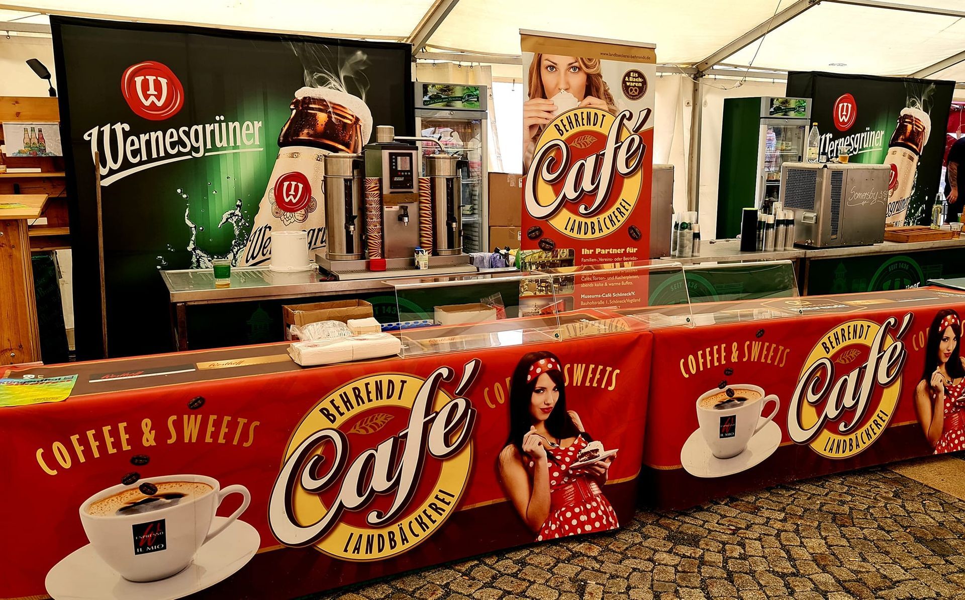 Stand der Landbäckerei Behrendt