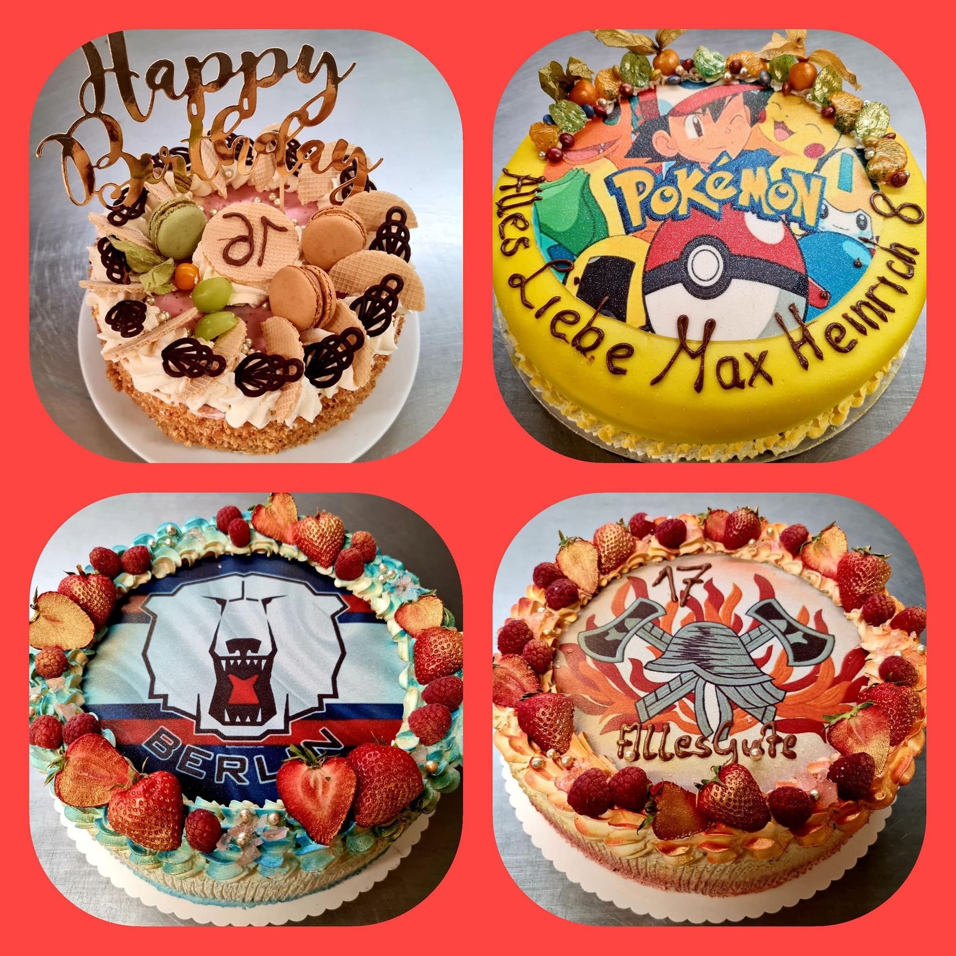 Torten der Landbäckerei Behrendt