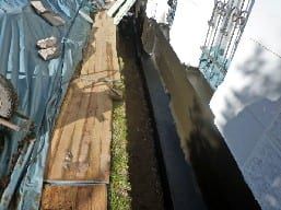 Herstellung einer KMB.-Abdichtung in den Spritzwasserbereich