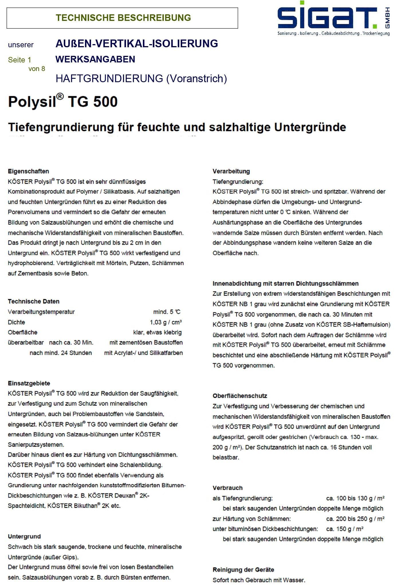 Anordnung der Keller-Außen-Vertikal-Isolierung