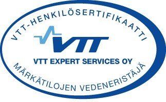 VTT-Henkilösertifikaatti - Paasisaneeraus Oy