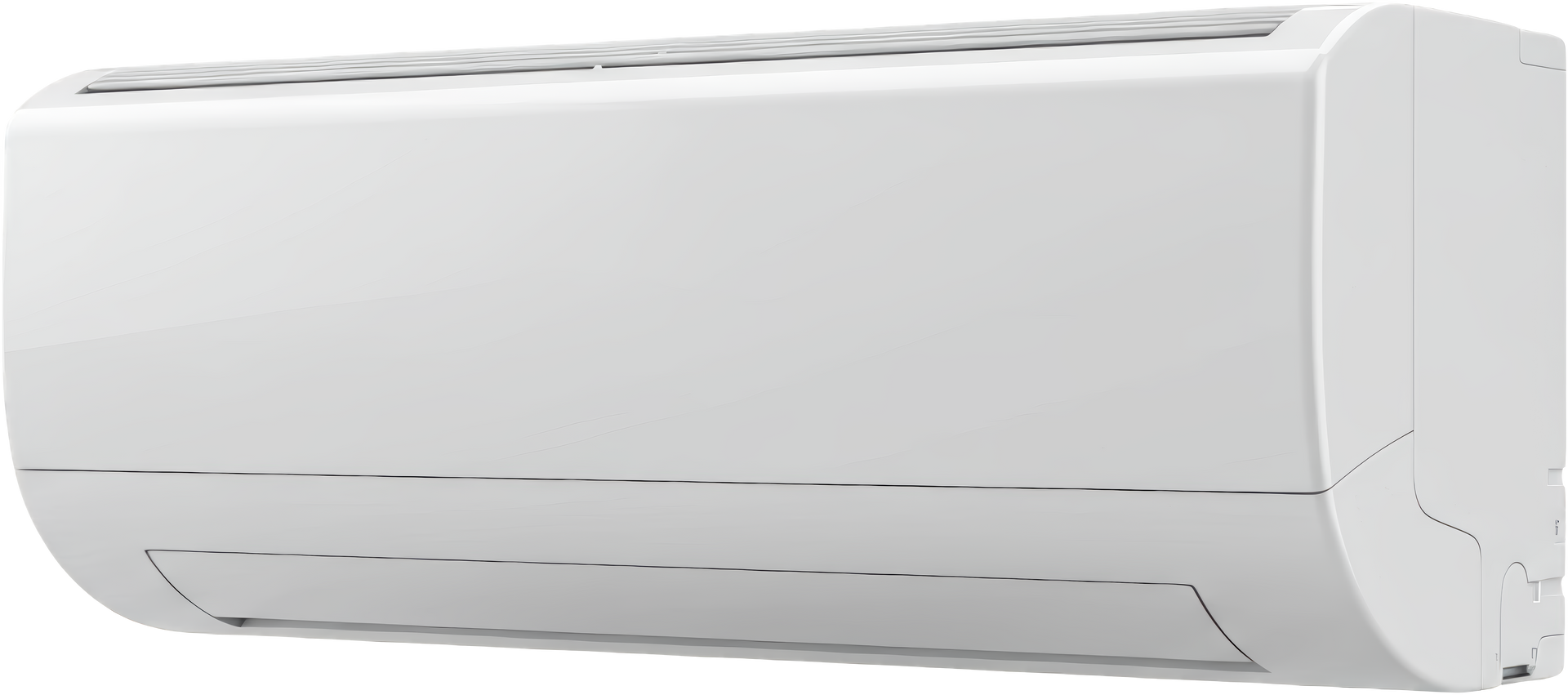 Une climatisation entièrement blanche.