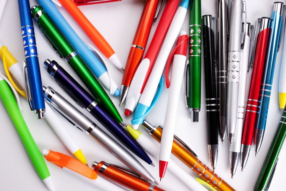 Kleurrijke pennen