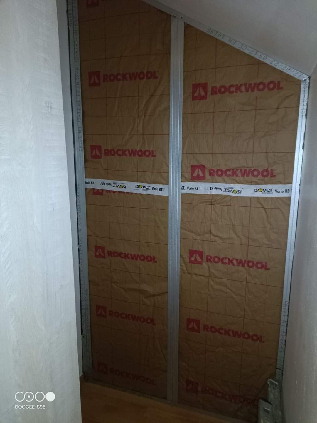 Travaux d'isolation