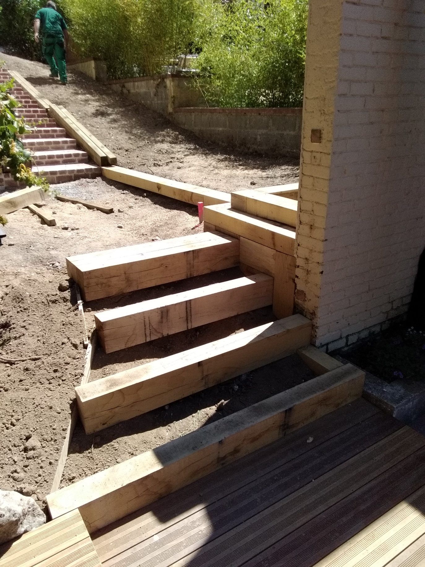 Construction d'escaliers