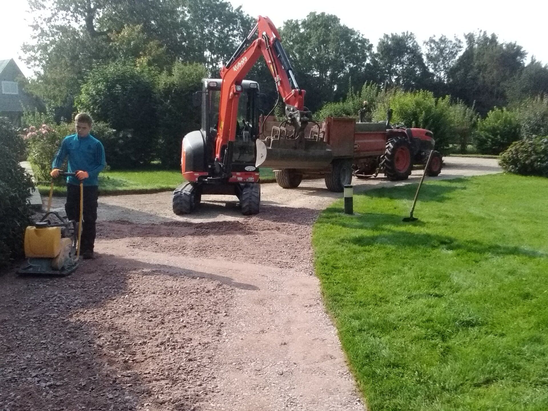 Travaux de terrassement