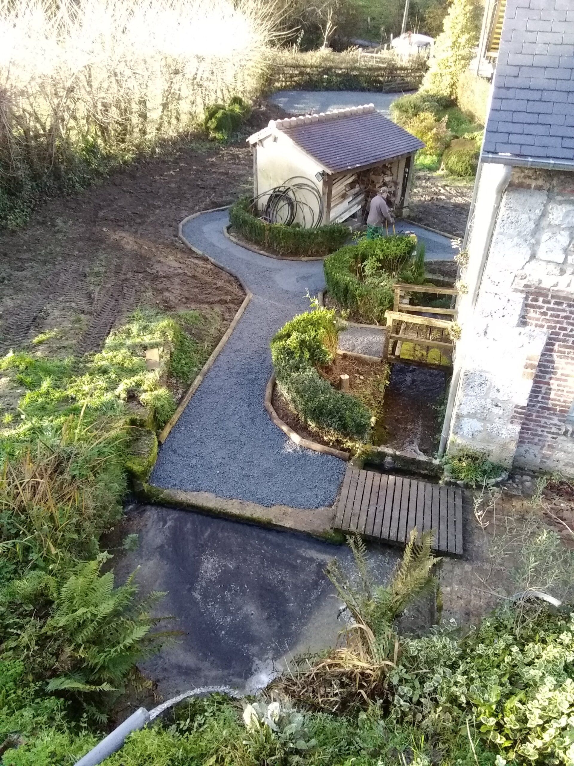 Aménagement espace jardin