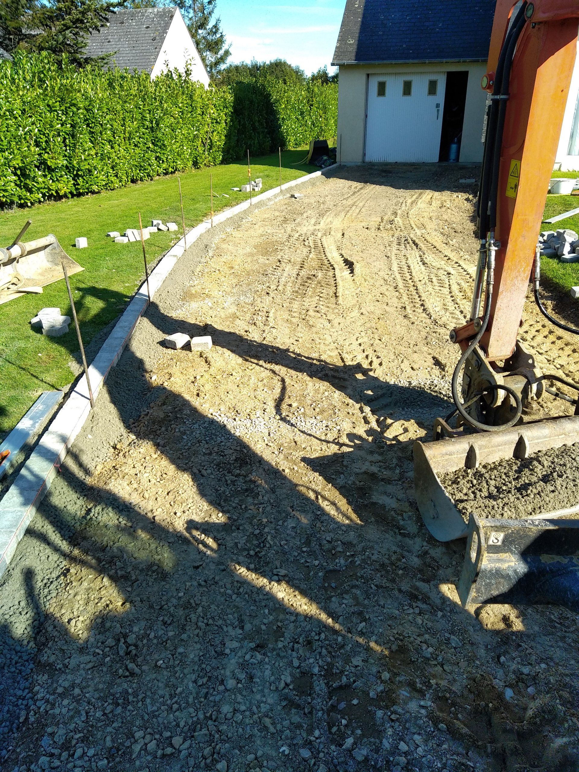 Terrassement en travaux