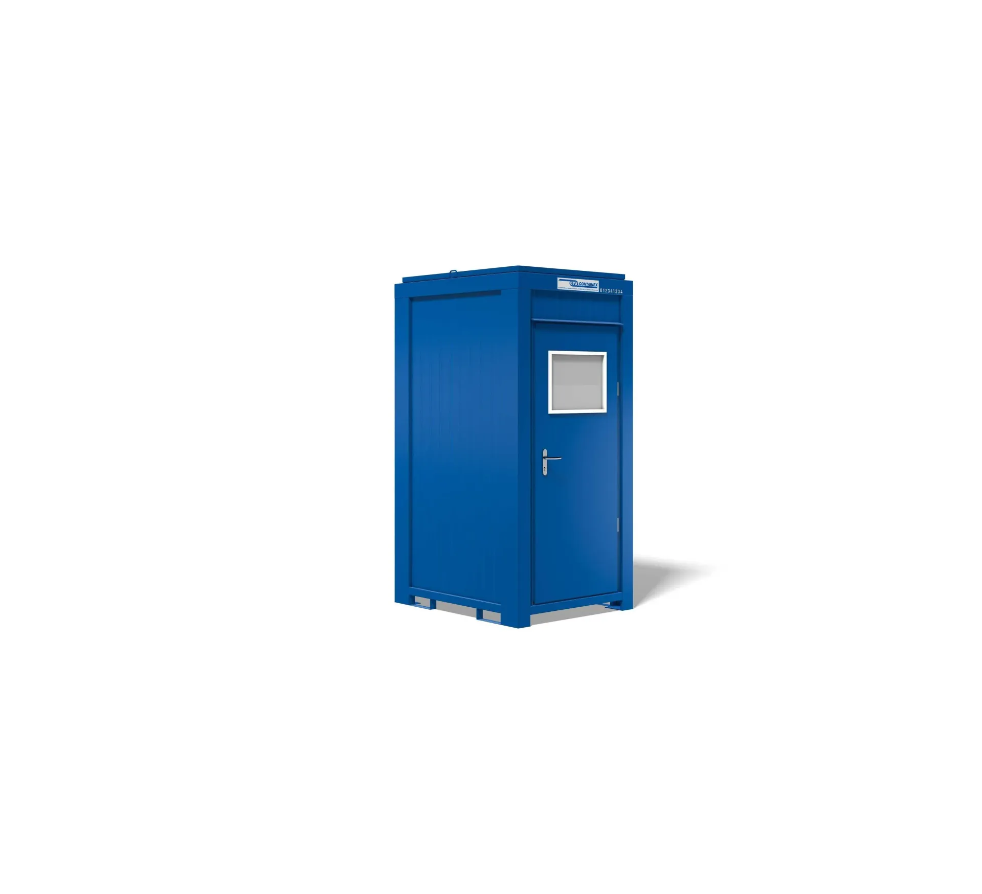 Kompakter WC-Container für flexible Sanitärlösungen auf Zeit Kompakter WC-Container für flexible Sanitärlösungen auf Zeit