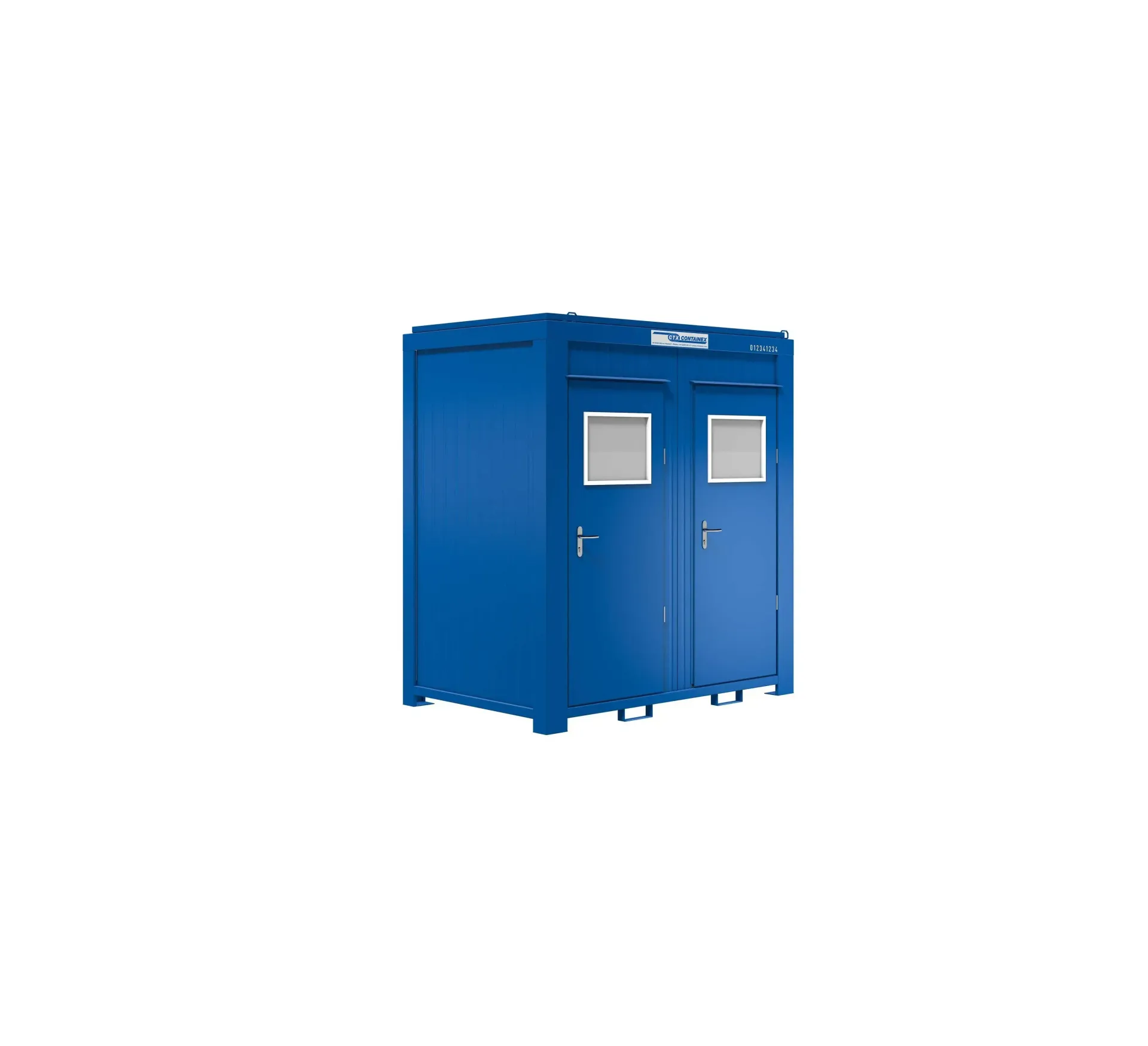 Mobiler Sanitärcontainer mit WC für Baustellen, Veranstaltungen und temporäre Standorte Mobiler Sanitärcontainer mit WC für Baustellen, Veranstaltungen und temporäre Standorte