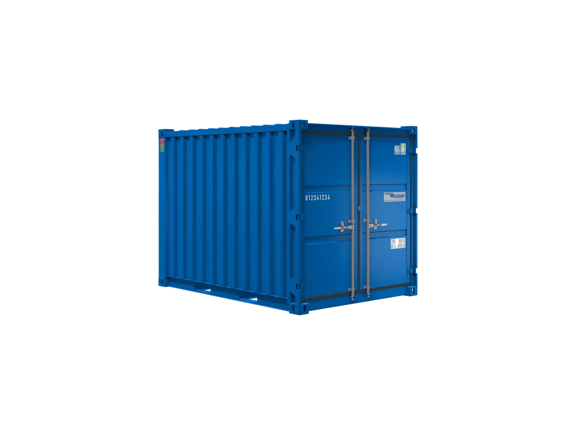 Kompakter Lagercontainer für sichere Lagerung von Werkzeugen und Materialien Kompakter Lagercontainer für sichere Lagerung von Werkzeugen und Materialien