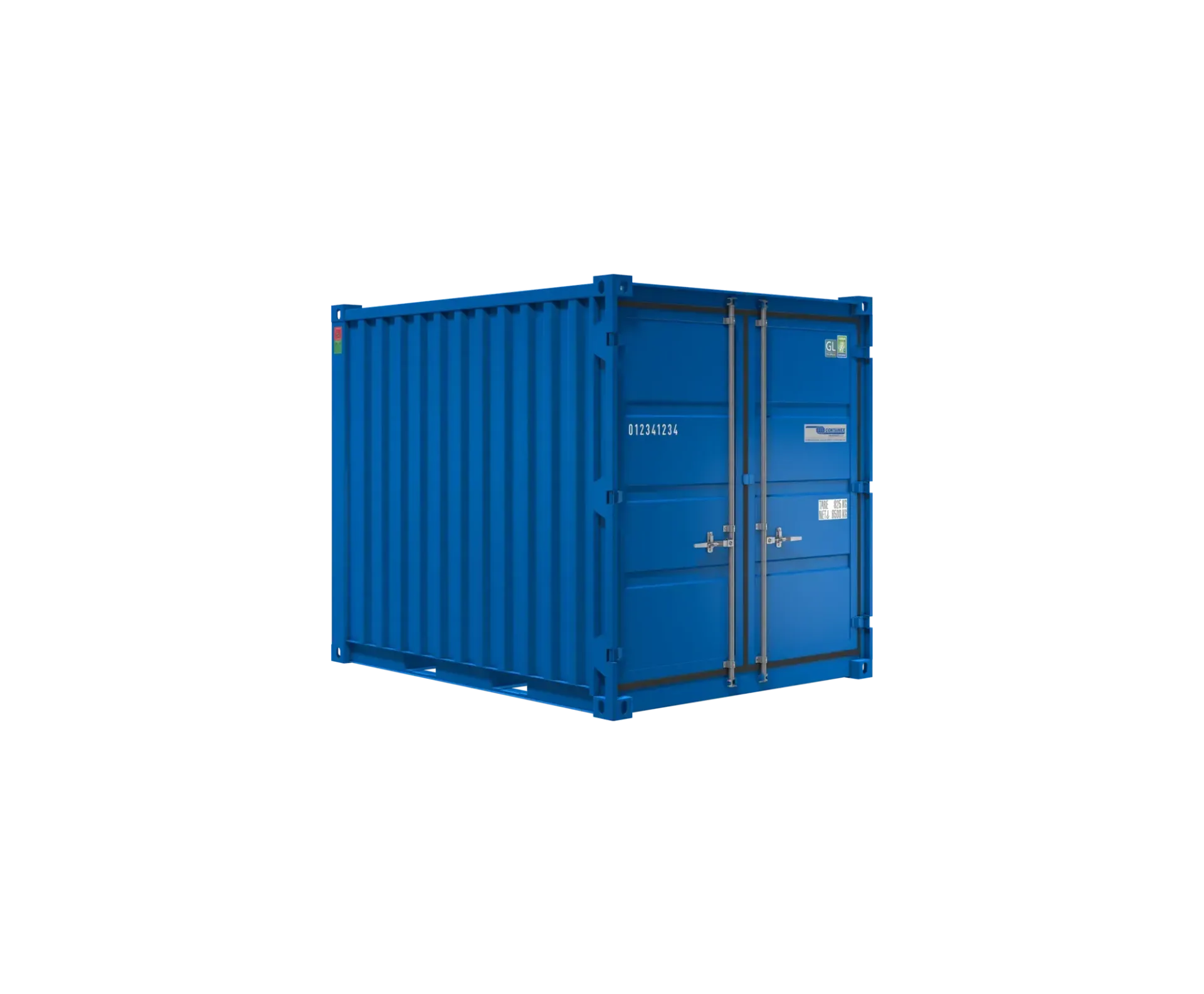 Kompakter Lagercontainer für sichere Lagerung von Werkzeugen und Materialien Kompakter Lagercontainer für sichere Lagerung von Werkzeugen und Materialien