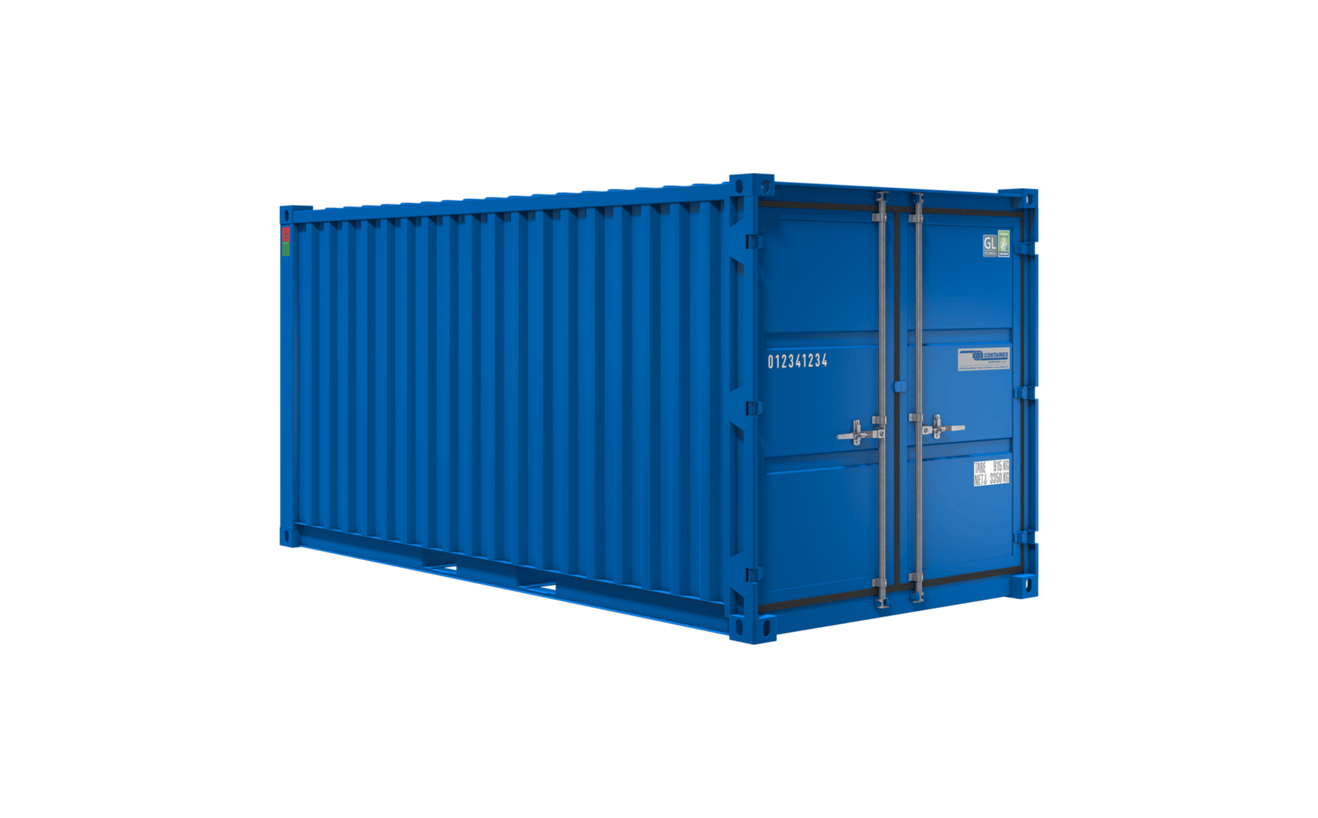 Kompakter Lagercontainer für sichere Lagerung von Werkzeugen und Materialien Kompakter Lagercontainer für sichere Lagerung von Werkzeugen und Materialien