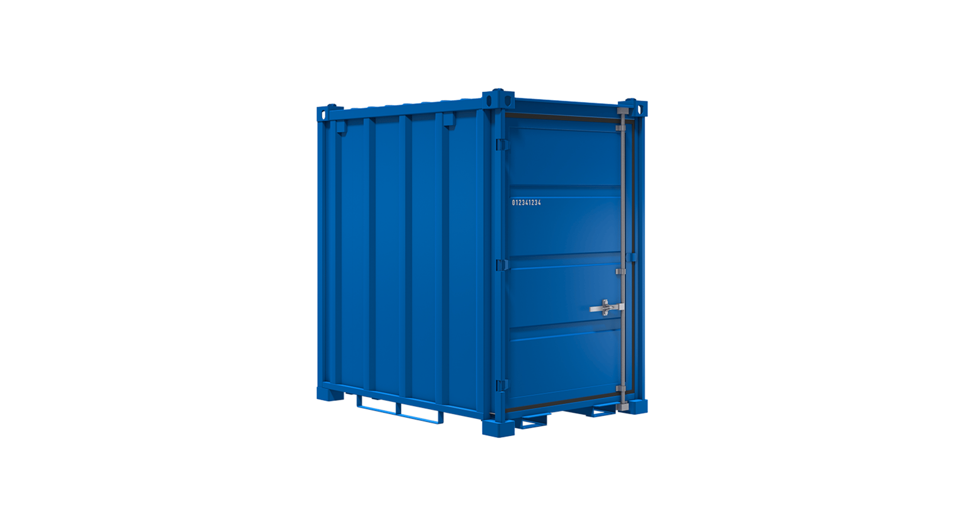 Kompakter Lagercontainer für sichere Lagerung von Werkzeugen und Materialien Kompakter Lagercontainer für sichere Lagerung von Werkzeugen und Materialien