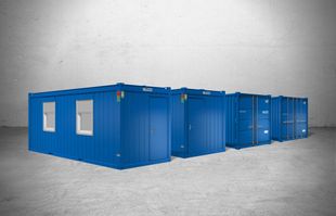 Modulare Containeranlage für Büro-, Wohn- und Gewerbezwecke
