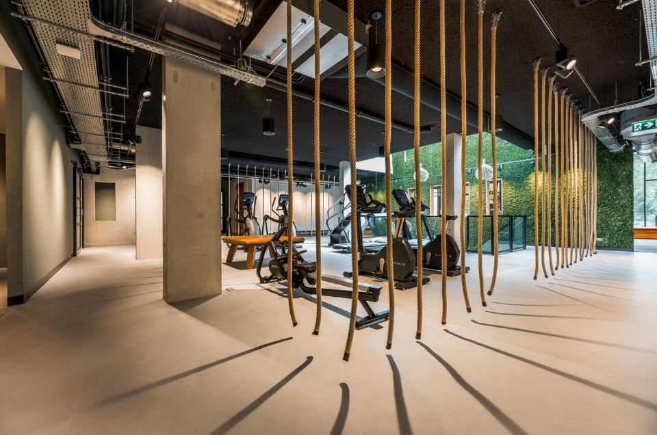 Basisbeton für harte Beanspruchung im Fitnessstudio