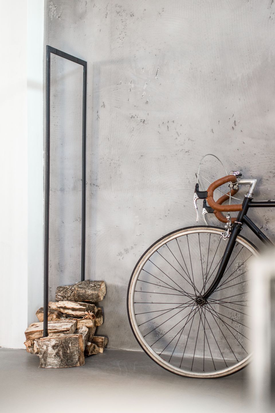 Fahrradkeller mit Sichtbeton Putz