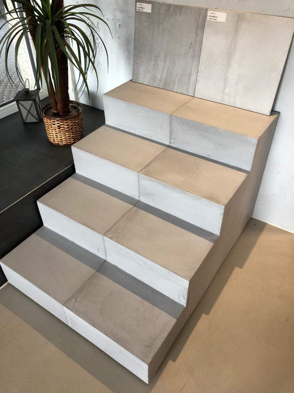 Minimalistische Treppe