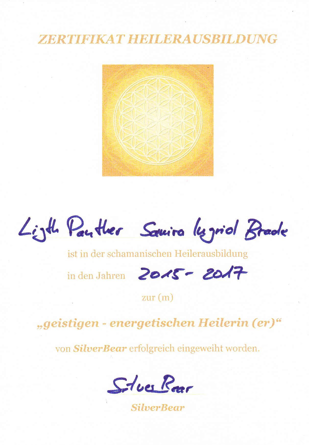 Brade Naturheilung Life-Coaching & Lebensberatung Zertifikate