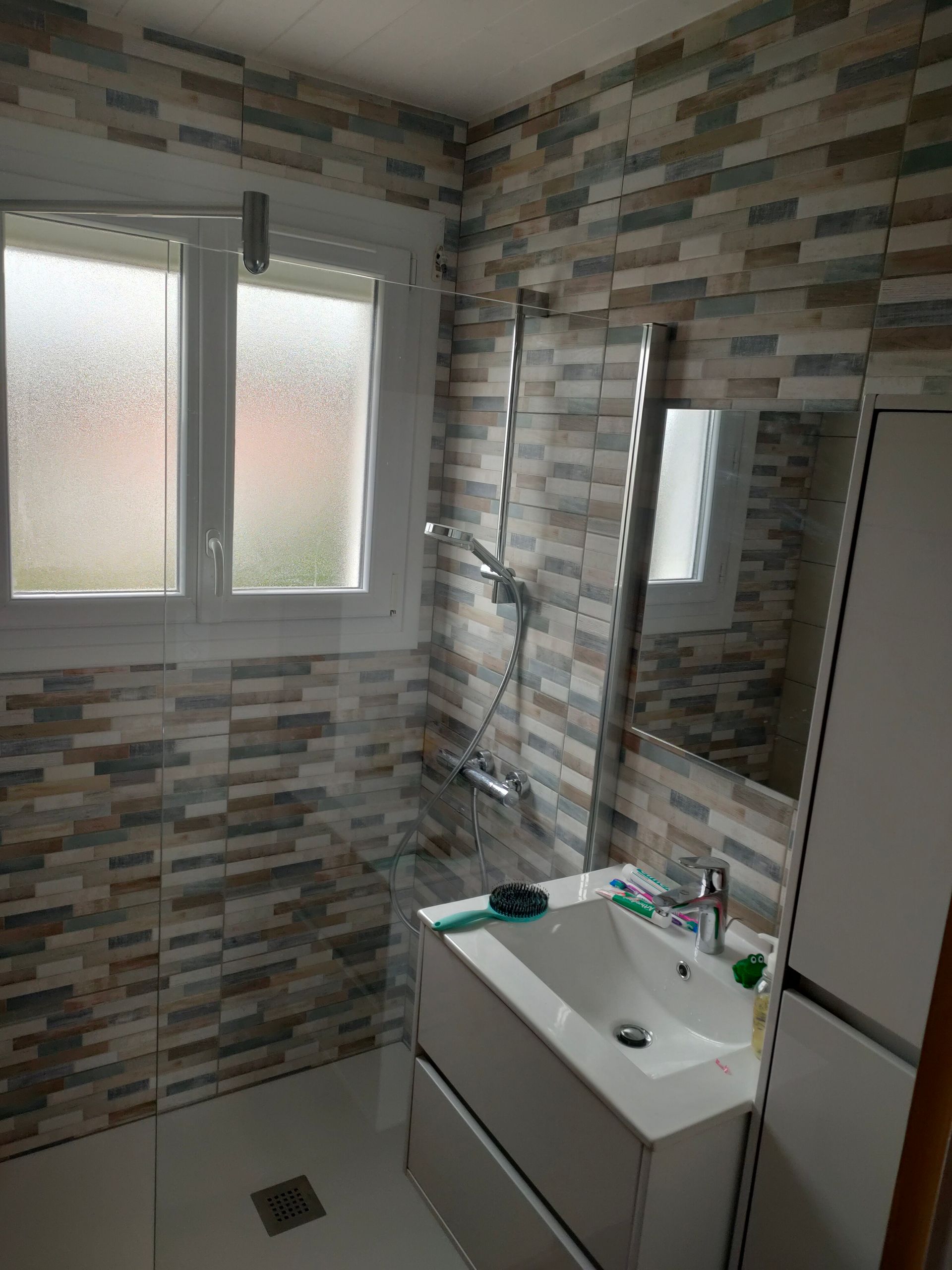 Aménagement de salle de bains et douche