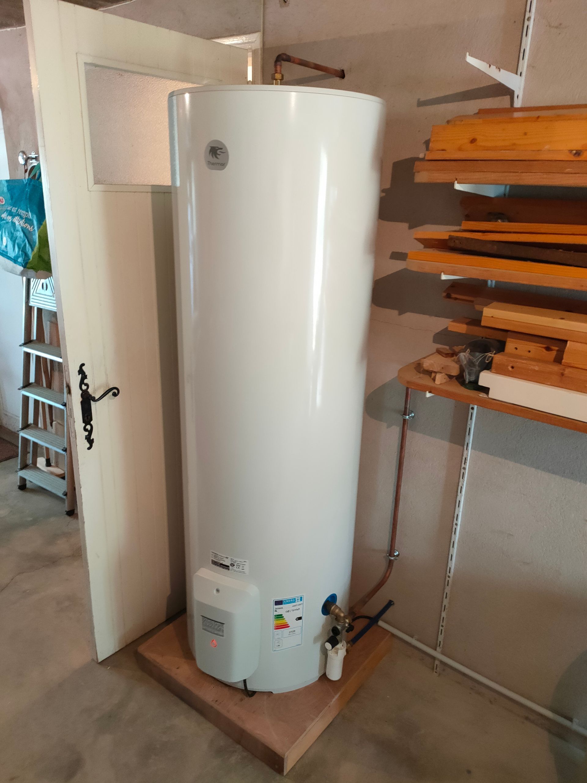 Installation de chaudière plomberie